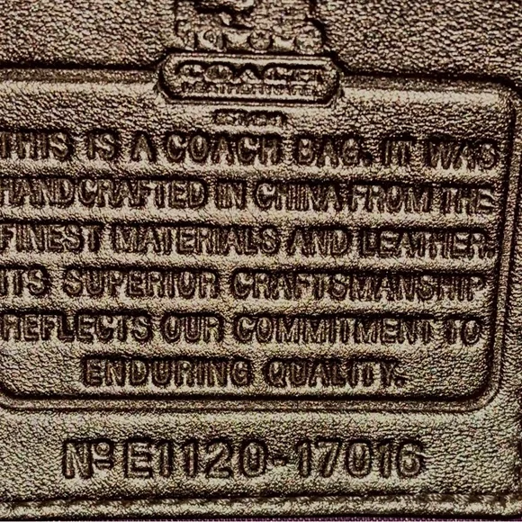 NWT! Coach Madison Marielle Leather Drawstring Carryall Bag AR/BRONZE 17016 - Picture 10 of 10